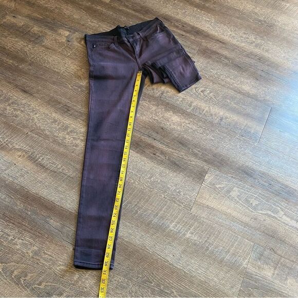 KanCan Jeans Skinny Fit Tie Dye Purple Black 27 Waist Festival - Picture 8 of 8